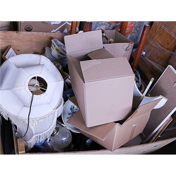 PALLET OF MISCELLANEOUS HOUSEHOLD ITEMS