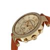 Image 8 : NEW MICHAEL KORS TRIPLE CHRONO GOLD TONE MSRP $289