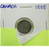 Image 1 : 1888 CANADIAN 5 CENT PIECE QUEEN VICTORIA