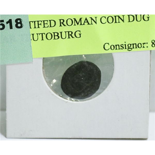 UNIDENTIFED ROMAN COIN DUG NEAR TEUTOBURG