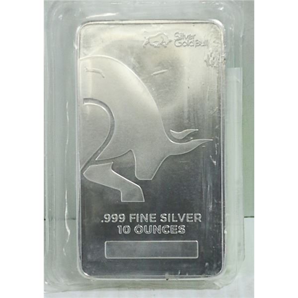 10 OZ SILVER BAR