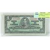 Image 1 : 1938 KING GEORGE CANADIAN ONE DOLLAR BILL TOWERS