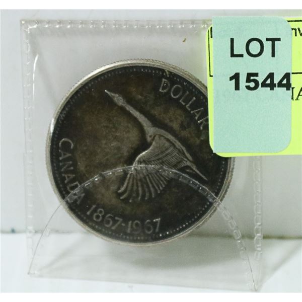 1967 CANADIAN SILVER DOLLAR