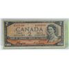 Image 1 : 1954 CANADIAN TWO DOLLAR DEVILS FACE BILL.
