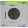 Image 1 : 1928 CANADIAN GV 5 CENT COIN, HIGH GRADE LUSTER