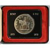 Image 1 : 1973 RCMP COMMEMORATIVE CASED SILVER $1 COIN