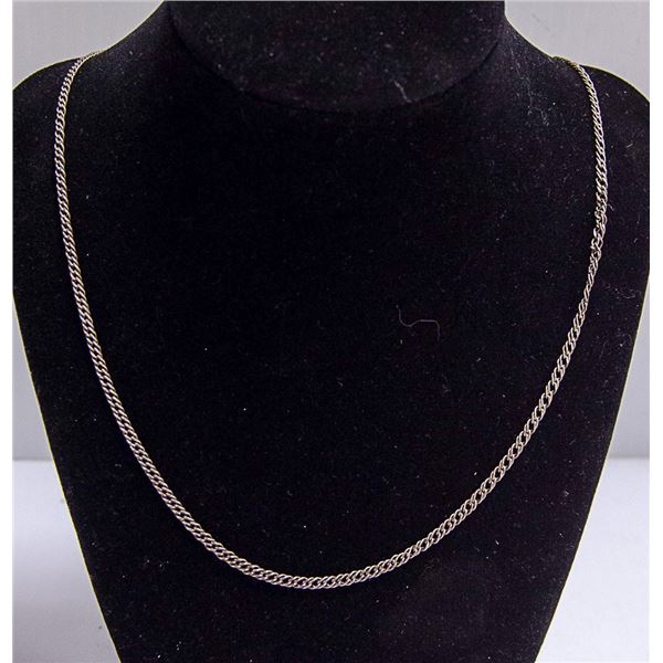 .925 SOLID SILVER ITALIAN CURB LINK CHAIN 28"