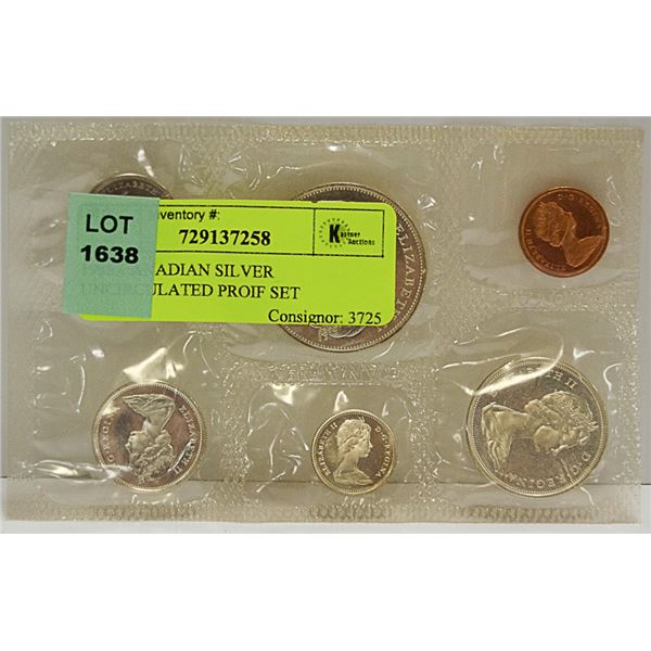 1965 CANADIAN SILVER UNCIRCULATED PROIF SET