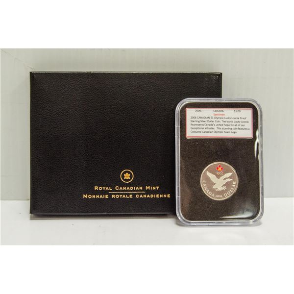 2006 STERLING SILVER LUCKY LOONIE