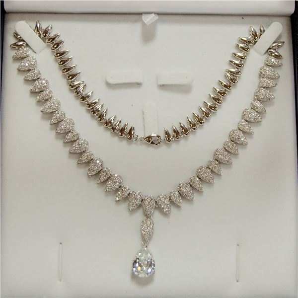 CUBIC ZIRCONIA NECKLACE