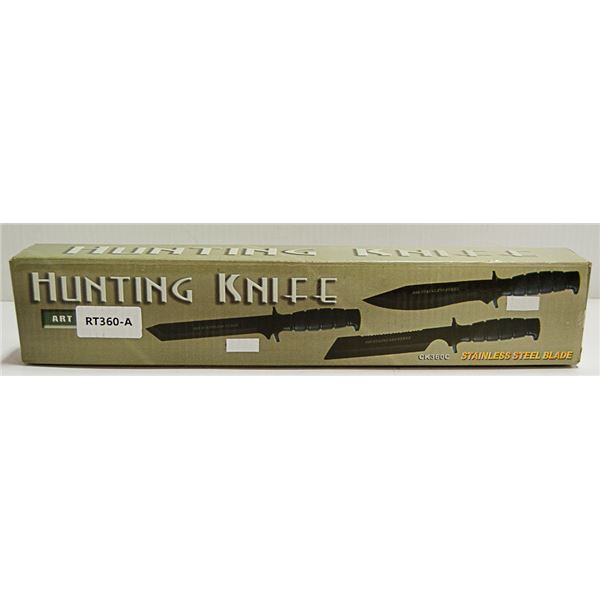 NEW 440 STAINLESS STEEL HUNTING KNIFE