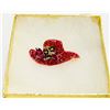 Image 1 : LADIES HAT RHINESTONE BROOCH