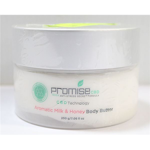 CBD INFUSED AROMATIC MILK AND HONEY BODY BUTTER