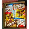 Image 1 : FLAT OF VARIOUS CHOCOLATE BARS