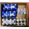 Image 1 : FLAT LOT OF POP BOTTLES AND CANS