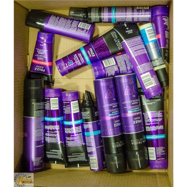 VARIOUS LOT OF JOHN FRIEDA HAIR PRODUCTS