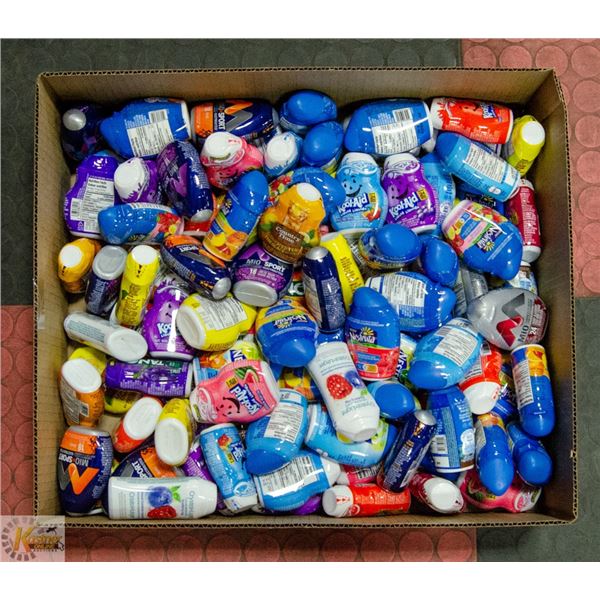 FLAT LOT OF WATER ENHANCERS LIQUIDS