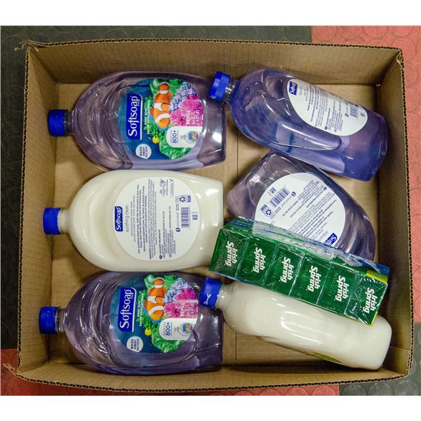 FLAT LOT OF HAND SOAP PRODUCTS