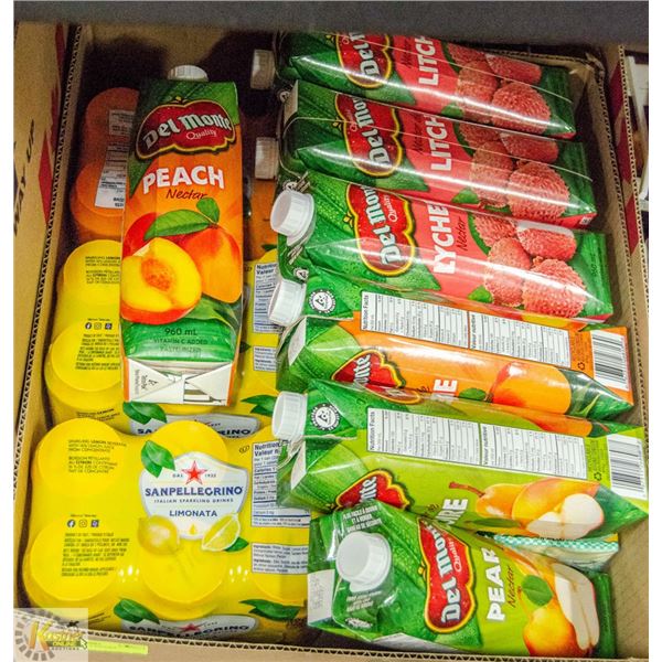 JUICE LOT OF SOFT DRINKS