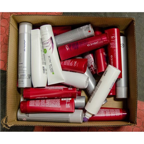 FLAT LOT OF HAIR CARE PRODUCTS