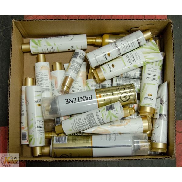 BOX LOT OF HAIR PRODUCTS