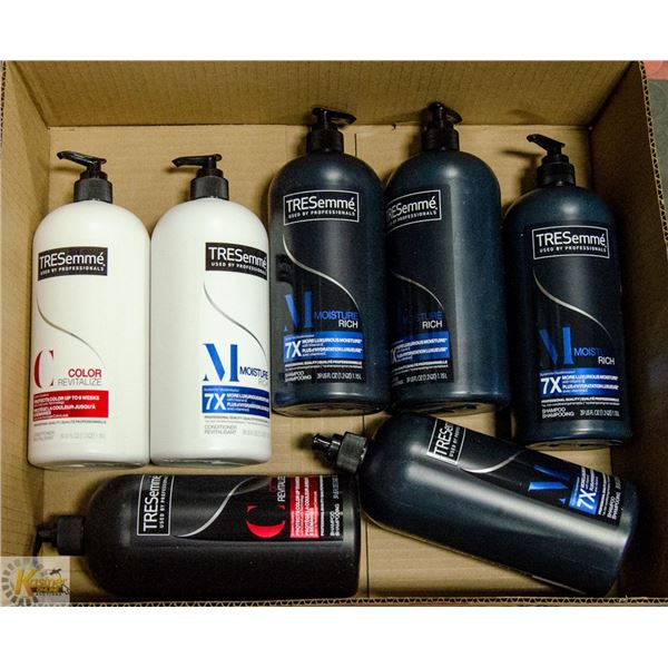 FLAT LOT OF HAIR CARE PRODUCTS