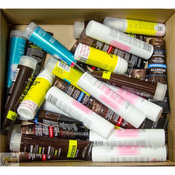 FLAT LOT OF HAIR CARE PRODUCTS