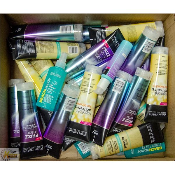 FLAT LOT OF HAIR CARE PRODUCTS