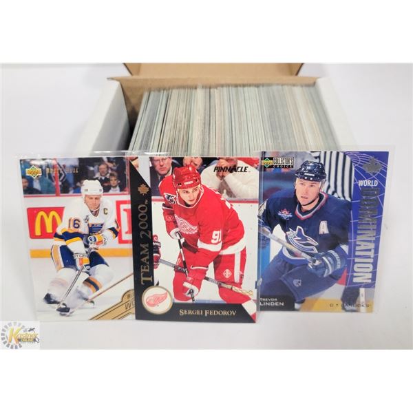 200 PLUS INSERTS ONLY NHL CARDS JUST INSERTS