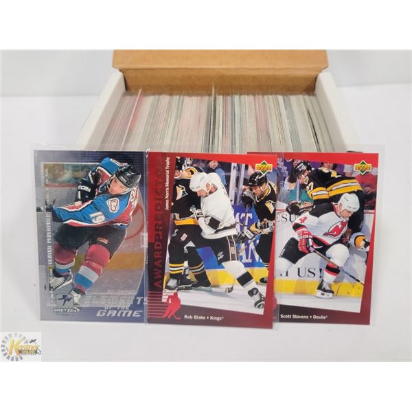 200 PLUS INSERTS ONLY NHL CARDS JUST INSERTS