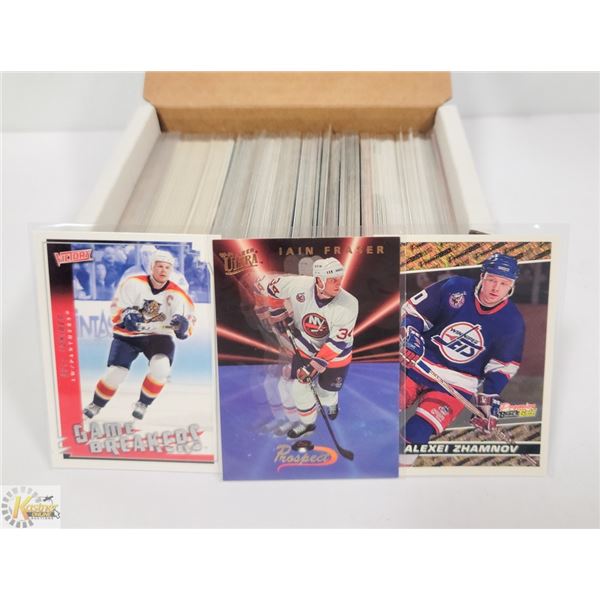200 PLUS INSERTS ONLY NHL CARDS JUST INSERTS