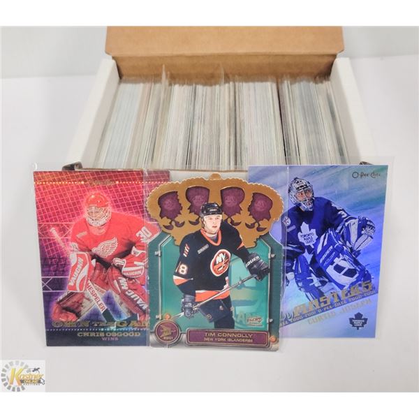 200 PLUS INSERTS ONLY NHL CARDS JUST INSERTS