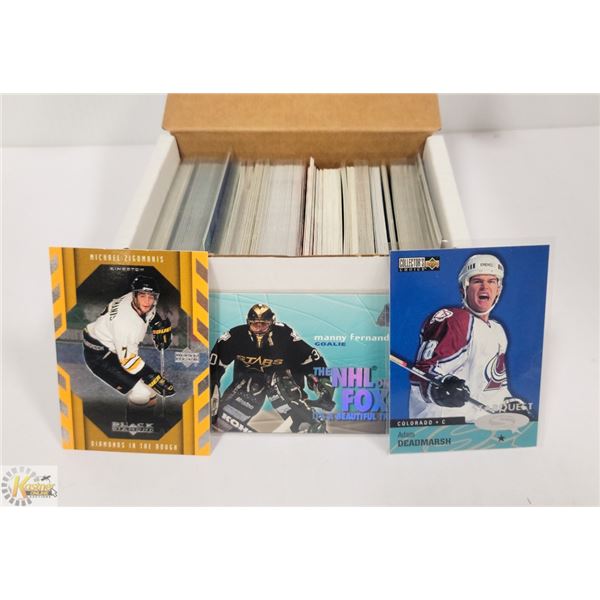 200 PLUS INSERTS ONLY NHL CARDS JUST INSERTS