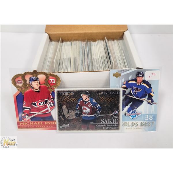 200 PLUS INSERTS ONLY NHL CARDS JUST INSERTS