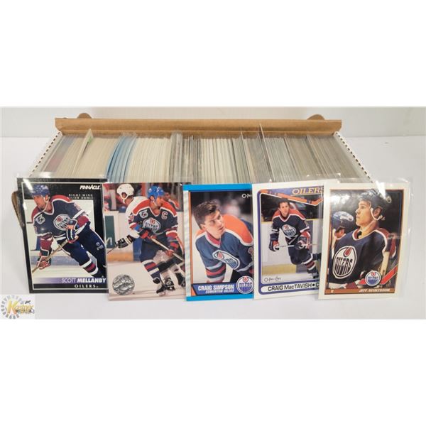 500 PLUS OILERS CARDS ONLY ESTATE COLLECTION
