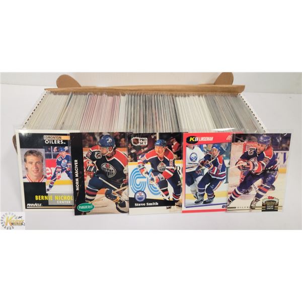 500 PLUS OILERS CARDS ONLY ESTATE COLLECTION