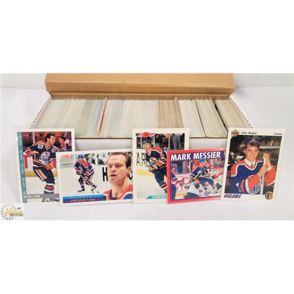 500 PLUS OILERS CARDS ONLY ESTATE COLLECTION