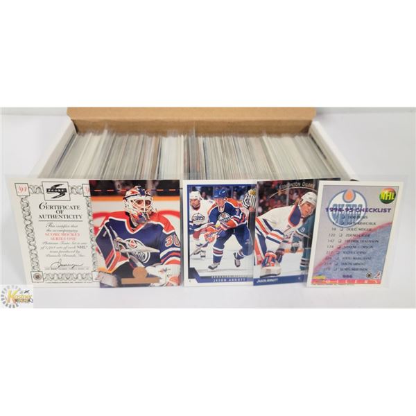 500 PLUS OILERS CARDS ONLY ESTATE COLLECTION