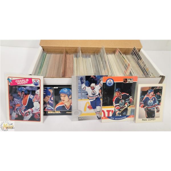 500 PLUS OILERS CARDS ONLY ESTATE COLLECTION