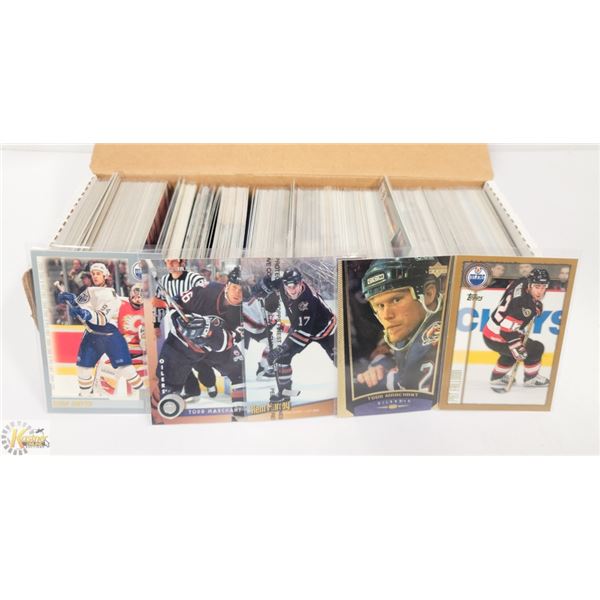 500 PLUS OILERS CARDS ONLY ESTATE COLLECTION