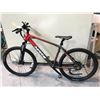Image 1 : RED AND GREY APOLLO MARS M3 18 SPEED ELECTRIC BIKE 19" FRAME - NO CHARGER