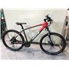 Image 2 : RED AND GREY APOLLO MARS M3 18 SPEED ELECTRIC BIKE 19" FRAME - NO CHARGER