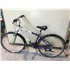 Image 1 : WHITE AND PURPLE RALEIGH SPORT 21 SPEED FRONT SUSPENSION MOUNTAIN BIKE