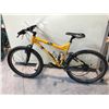 Image 1 : YELLOW SCHWINN 24 SPEED FULL SUSPENSION MOUNTAIN BIKE