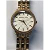 Image 2 : MICHAEL KORS GOLD TONE AND CRYSTAL WATCH - CASE NOT INCLUDED