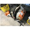 Image 2 : STIHL BR600 GAS BACKPACK BLOWER AND A STIHL KM94R TRIMMER (MISSING PARTS)