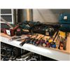 Image 2 : LOT OF MISC. POWER AND HAND TOOLS