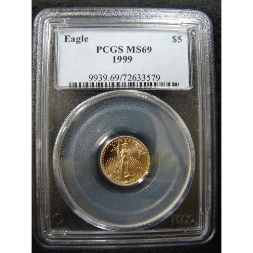 1999 $5 U.S. GOLD COIN