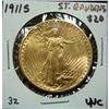 Image 2 : 1911-S $20 U.S. GOLD COIN