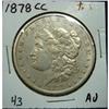 Image 2 : 1878-CC U.S. MORGAN SILVER DOLLAR